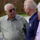 Illustration for article titled Watch Joe Biden And Colin Powell Do A Tire-Melting Drag Race In Their Corvettes